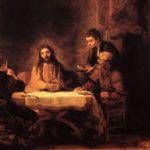 Rembrandt - Le repas d'Emmaüs