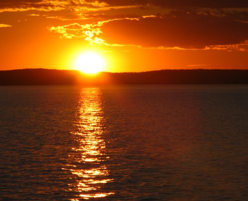 Coucher de soleil