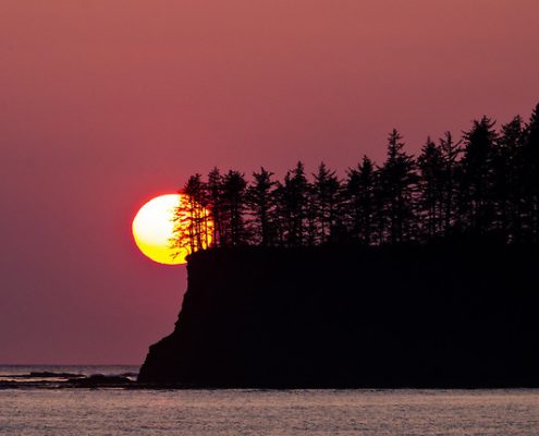 Soleil en fin de journée