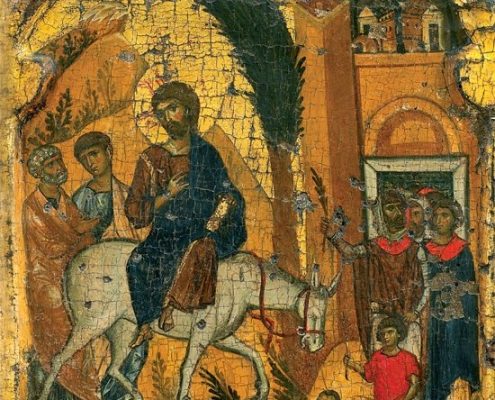 Jésus entre à Jérusalem - Acclamation avec rameaux