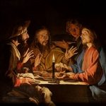 Repas avec les disciples d'Emmaüs